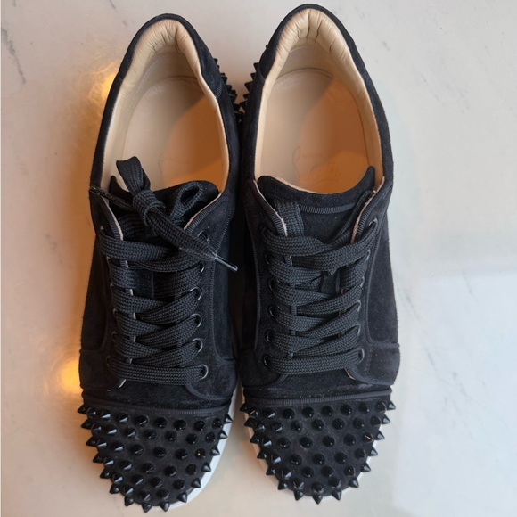 Christian Louboutin Viera Spiked Sneakers - Picture 1 of 4